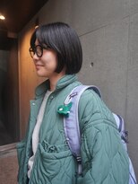 カシ 中目黒(CASI)&nbsp;ミニボブ/黒髪 bob/コンパクトヘア/ショートボブ