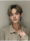フェザーショート韓国マッシュフェザーパーマ韓国ヘア三鷹