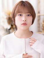 カバーヘア ブリス 北浦和(COVER HAIR bliss)&nbsp;丸みショート/マロンブラウン/ミルクティーブラウン/小顔カットg