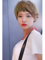 ブーケ(BOUQUET) エアリーショート・ジグザグバング・個性的・ボブ