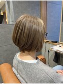 ツヤツヤ白髪ボカシ