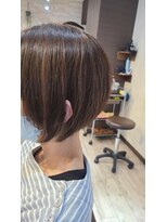 ルッカランス 王子店(Lucca Lance)&nbsp;3月、前下がりナイスバランスボブ