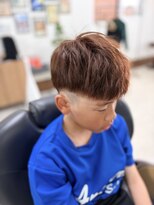 サムズヘア(Sam's hair) メンズカットキッズツーブロックカラー