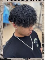 アモーレ&nbsp;ツイストパーマ・ブラインドマッシュ