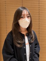 オーガニックエコ 川越(organic+eco) 20代30代秋レイヤーカット/イルミナカラーオリーブ/髪質改善