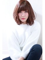 Mariabyafloatノームコアひし形カール小顔ボブ30代40代