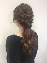 エムサロン 前橋川原(emusalon)&nbsp;ポニーテールアレンジ