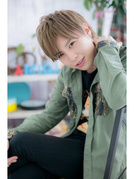 ヘアアンドビューティー ミック(Hair & Beauty miq) ハイトーンカラーの爽やかショートa(miq阿佐ヶ谷)