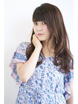 ディオ アンド ルーチェ アット(Dio&Luce at.)&nbsp;【Dio AzabuToriizaka】ナチュラルセミロング＆コテ巻きアレンジ