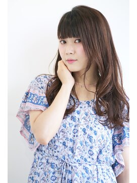 ディオ アンド ルーチェ アット(Dio&Luce at.) 【Dio AzabuToriizaka】ナチュラルセミロング＆コテ巻きアレンジ