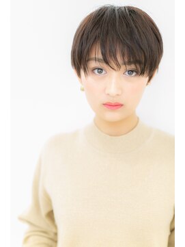 モッズヘア 越谷(mod's hair) モード&クールネイビーカラーのマッシュヘアY越谷20代30代40代