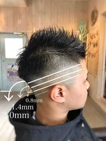 ラニ タテヤマ(LANI tateyama)&nbsp;フェードカット