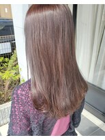 トリート 市川店(TREAT)&nbsp;シアーピンク×ロング*_市川