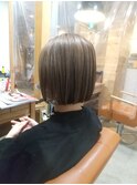 酸性コスメストレートボブ