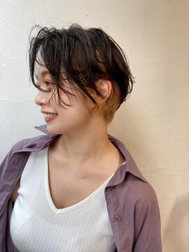 グリーク(GREEK) インナーカラー×ショート