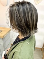 【cuzKLUB】ボブ×コントラストアッシュ＊池袋