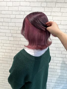 ミューバイケンジ(miu by KENJE) miu&橋本愛海 ピンクとパープル