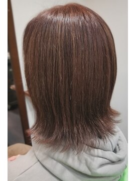 ダン美容室(dAN) 柔らかベージュブラウンカラー