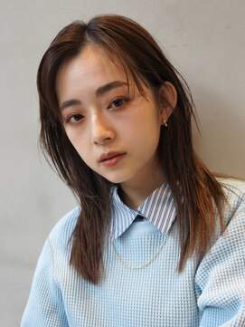 ニコ トウキョウ(nico TOKYO) イメチェン大人可愛い小顔カットフェミニンダークアッシュ