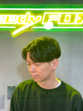 グリーディーフォックス 代々木(Greedy FOX) 束感/コンマヘア/アップバング/ツーブロックマッシュ/フェード