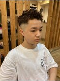 髪質改善　ビフォーアフター　その727（ツイストフェード）