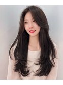 髪質改善 艶髪 愛され 韓国風 前髪カット 小顔 梅田