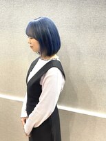 ケイ(KK) ブルーカラー【縮毛矯正/髪質改善/酸性ストレート】