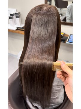 ルーム(ROOM) 【ROOM】髪質改善メテオカラー/艶髪質感ロング/ブラウンベージュ