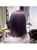 髪質改善×ラベンダーカラー