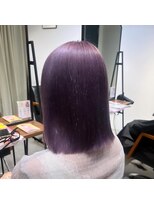 髪質改善×ラベンダーカラー