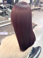 ヴァンクラウドコウベ(VENT CLOUD KOBE) 艶感♪髪質改善カラー大人可愛いラベンダーベージュロング