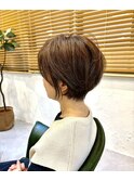 ショートボブ　ショートカット