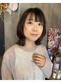 顔周りカット　レイヤーカット　顔周りデザイン　奈良　大和八木