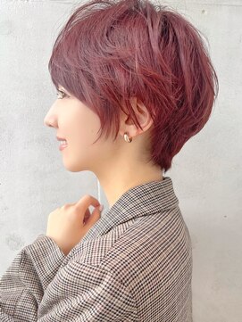 セイドット オモテサンドウ(Say. omotesando) say. 重政　最新トレンド　ナチュラルショート ハイトーンカラー