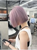 くすみピンク/髪質改善/ダブルカラー/ケアブリーチ/10代20代30代