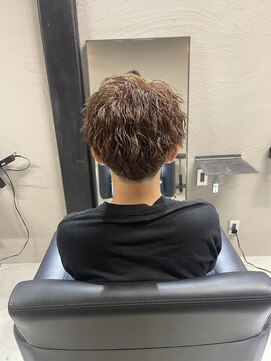 ミオ ゾーン(Mio'' ZONE) ブラウンツイストスパイラルパーマ