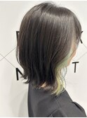 イヤリングカラー　エメラルドグリーン