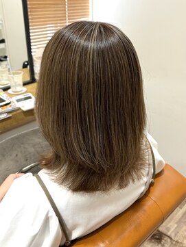 ヘアサロン エマ(HAIR SALON emma) 大人ハイライトで白髪をぼかしながら透明感を◎