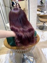 ロンドローズ 名古屋(Lond damaskRose)&nbsp;顔周り ボブ 韓国 レイヤー ダブルカラー 名駅 リタッチ 470