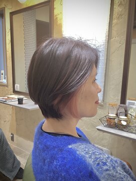 ボスケット(Boschetto) ショートボブ＋インナーカラー