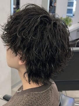 ネクスト 渋谷(NEXT) ウルフ/アッシュブラック/カルマパーマ/ベリー/ウルフ