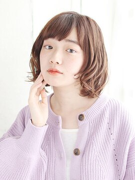 ビアンコアルテプロデュースバイローブ(bianco arte produce by L'Aube) ナチュラルウルフボブ