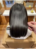 髪質改善ストレート×ボブ