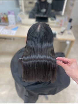 ケンジ 平塚ラスカ店(KENJE) 縮毛矯正髪質改善ストレート/平塚