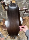 髪質改善美髪ストレート☆