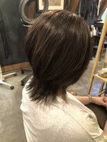 テントヘアー(tent hair)&nbsp;くびれヘアー