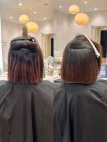 シンズ 銀座(sins)&nbsp;20代のお客様。sins酸性ストレートでストレス0に！[30代40代]