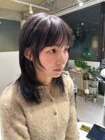 アム(amu)&nbsp;レイヤーカット/くびれカット/ウルフカット/ハッシュカット