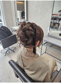 《寺西紗友望》お呼ばれヘア
