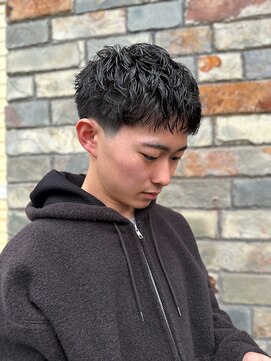 ヘアー クラフト(hair CRAFT) ピンパーマ×テーパーフェード